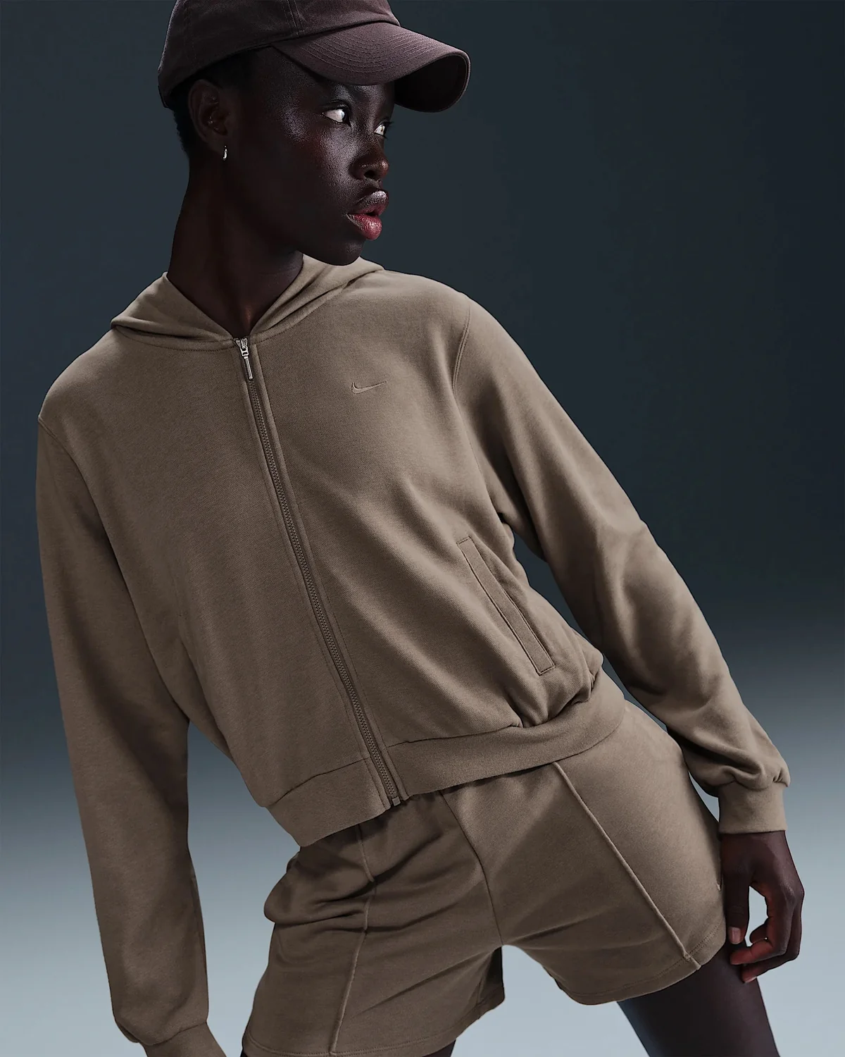 Жіноча Толстовка Nike W Nsw Chll Ft Fz Hdy FN2415-233, M