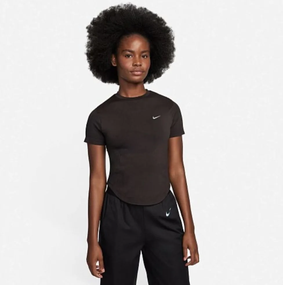 Жіноча футболка NIKE W RN DVN Dri-FITADV ENG SS TP FN2581-227, M