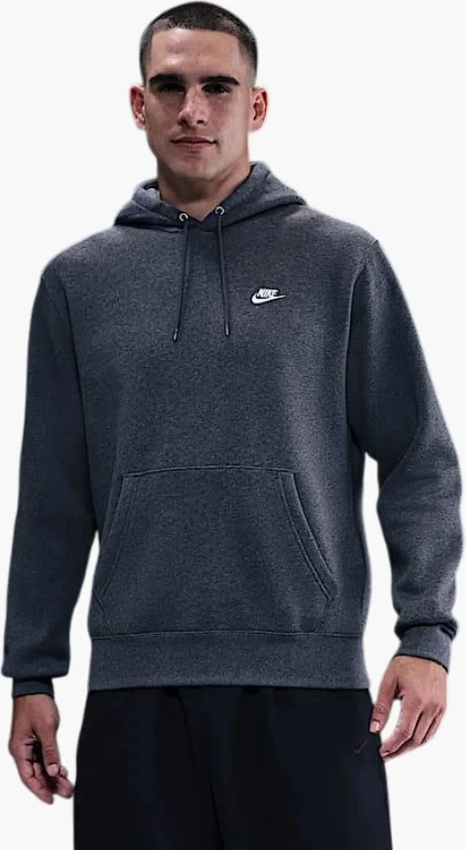 Худі чоловіче Nike Club Grey FN3859-071 M