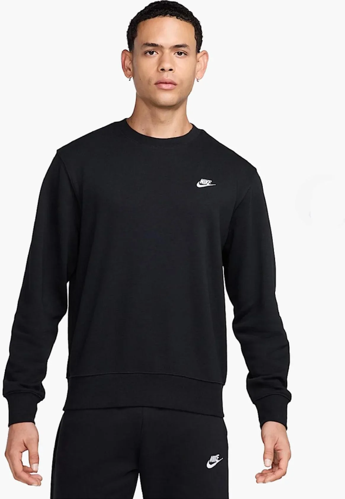 Світшот чоловічий Nike Club Ft Cre Black FN3888-010 L