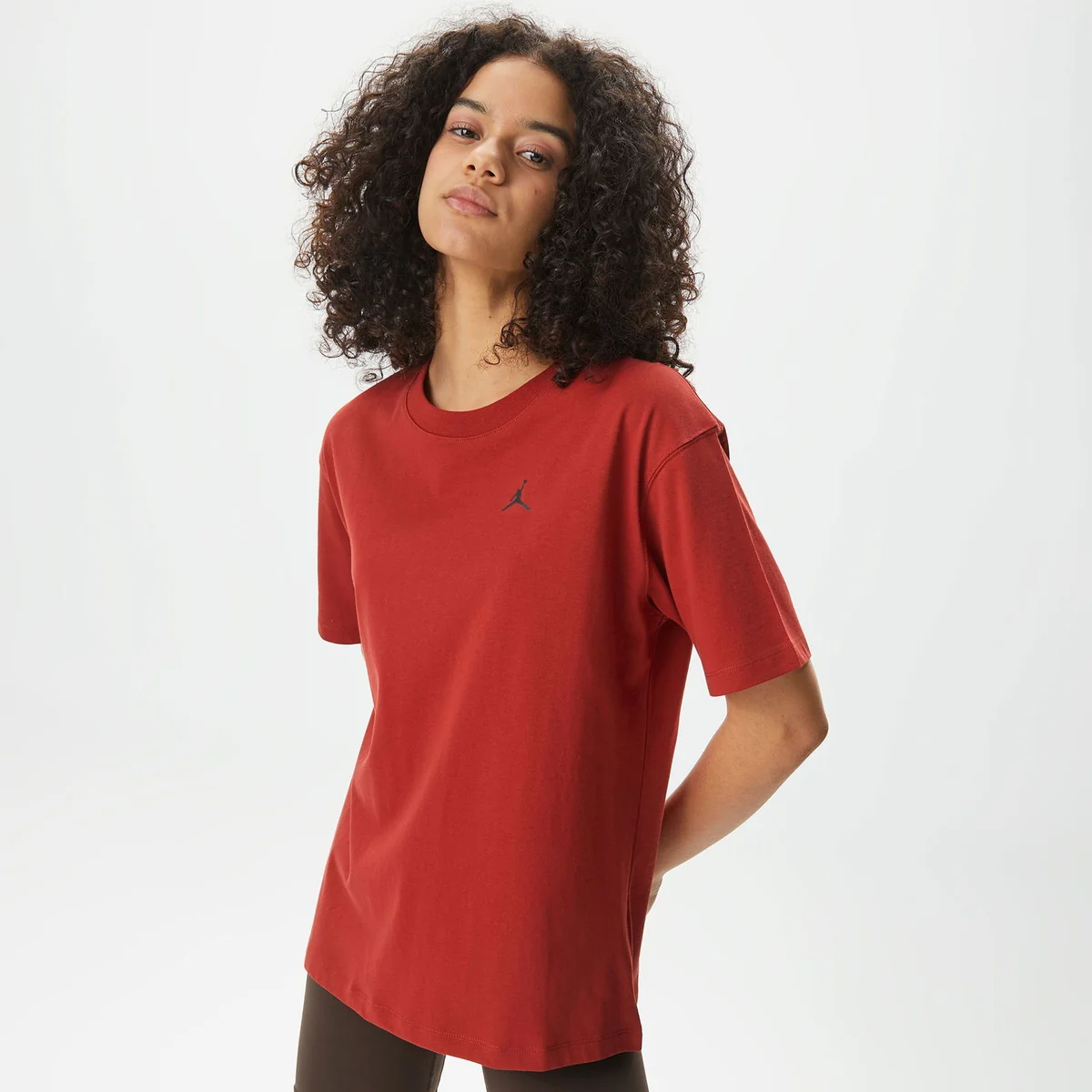 Футболка жіноча Jordan Air Mujer Orange (FN5421-615)