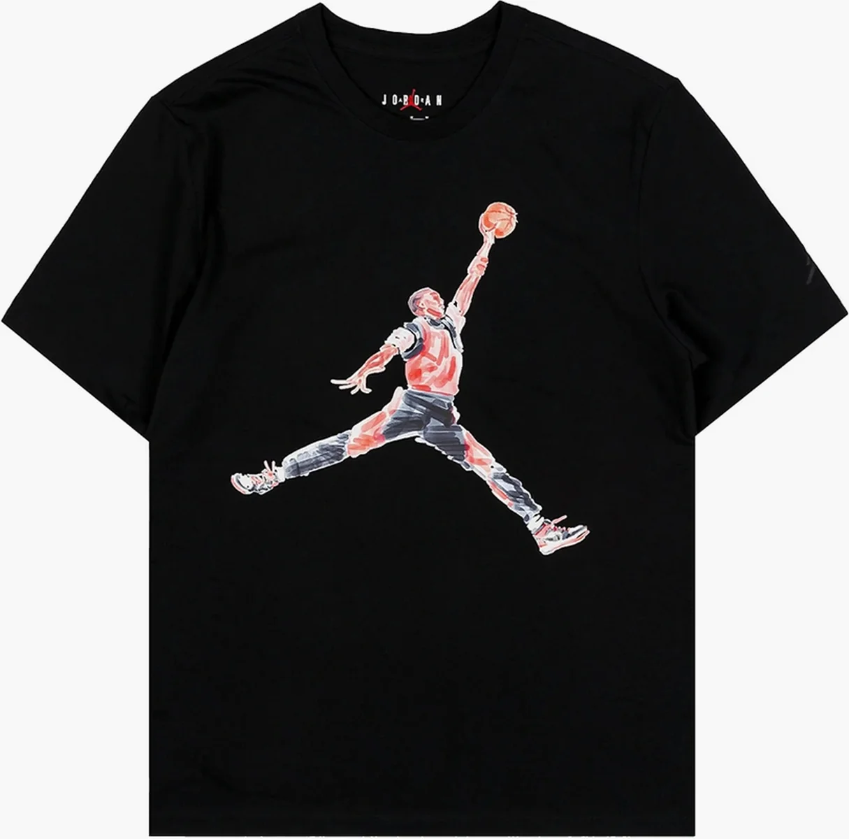 Air Jordan Jumpman Watercolor Short Sleeve Shirt - Чоловіча Футболка
