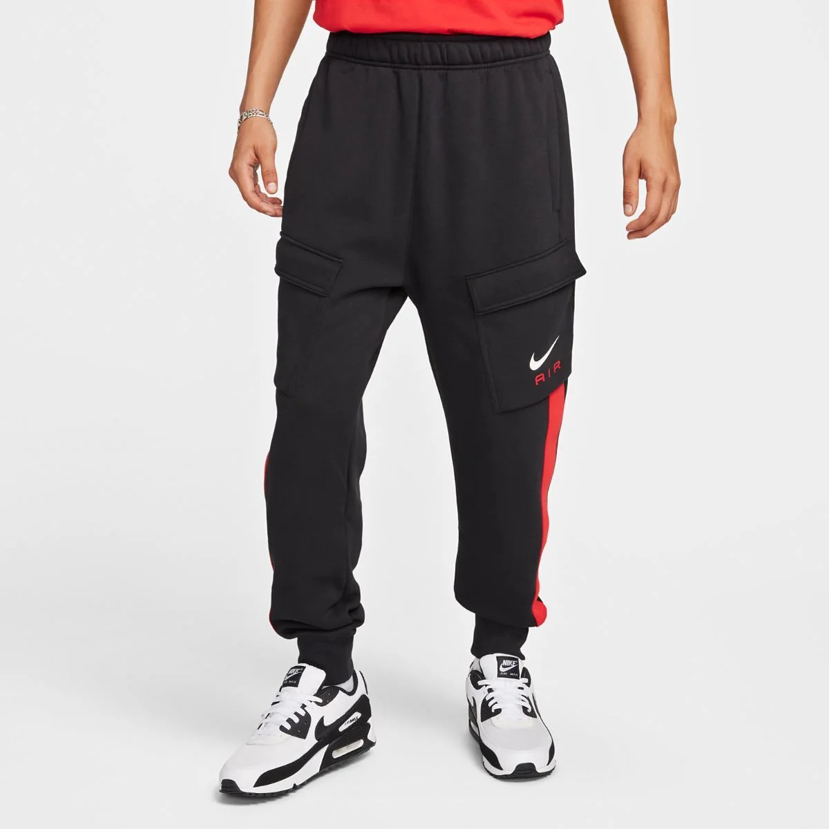 Чоловічі штани Nike M Nsw Sw Air Cargo Pant Flc Bb FN7693-012, 2XL