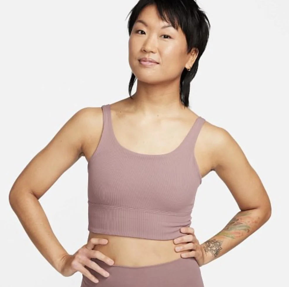 Жіночий топ Nike W Alate Solo Rib Bra FQ0410-010, XS