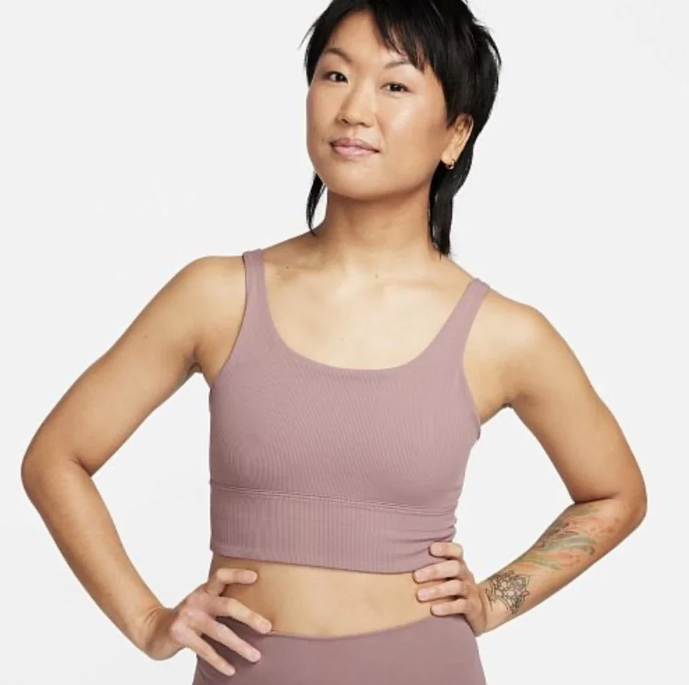 Топ жіночий NIKE W ALATE SOLO RIB BRA FQ0410-208, M