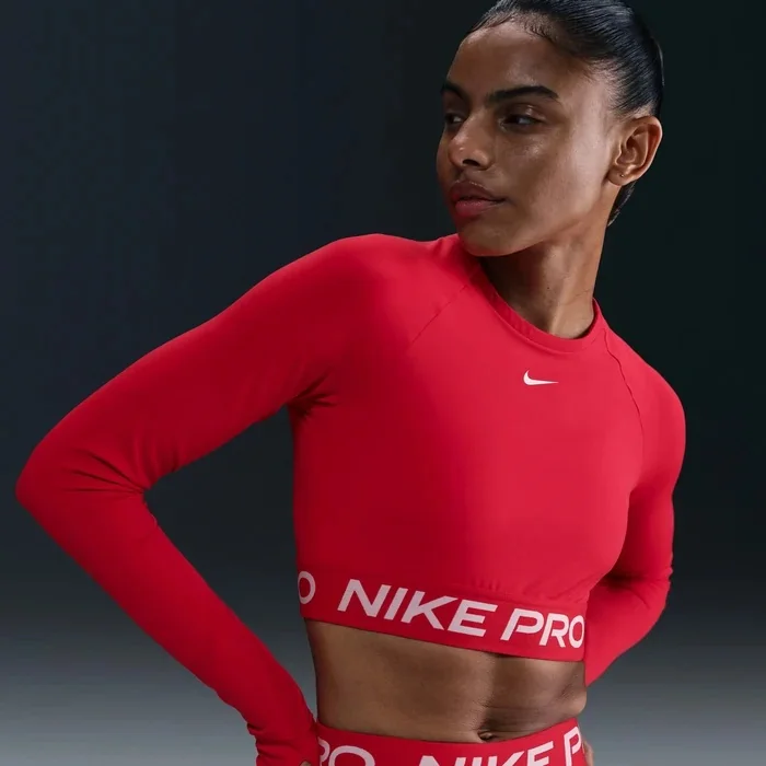 Лонгслів жіночий Nike Pro Df 365 Crop Ls FV5484-657, M
