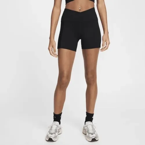 Шорти жіночі NIKE W Dri-FIT ONE HR 5IN WRAP SHORT FV7830-010, L