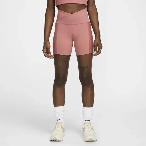 Шорти жіночі NIKE W Dri-FIT ONE HR 5IN WRAP SHORT FV7830-634, L