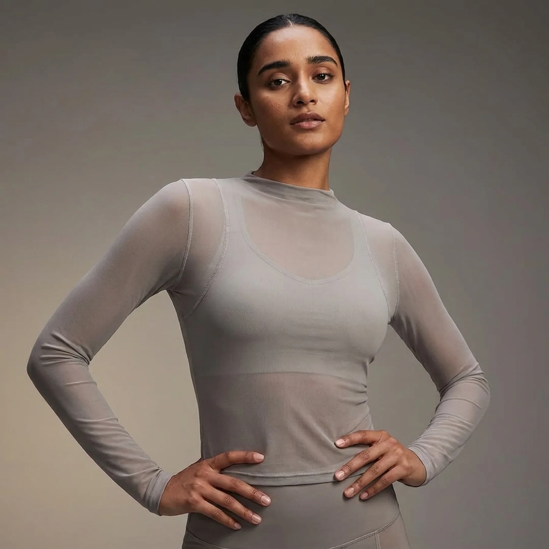 Nike Zenvy Sheer — лонгслів