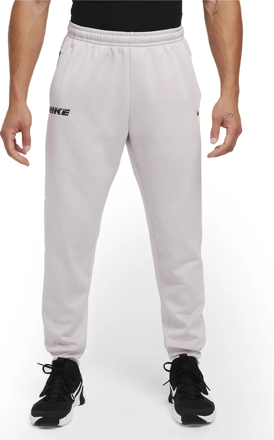 Штани чоловічі NIKE M THERMA-FIT GFX PANT TAPERED FZ1062-019, 2XL