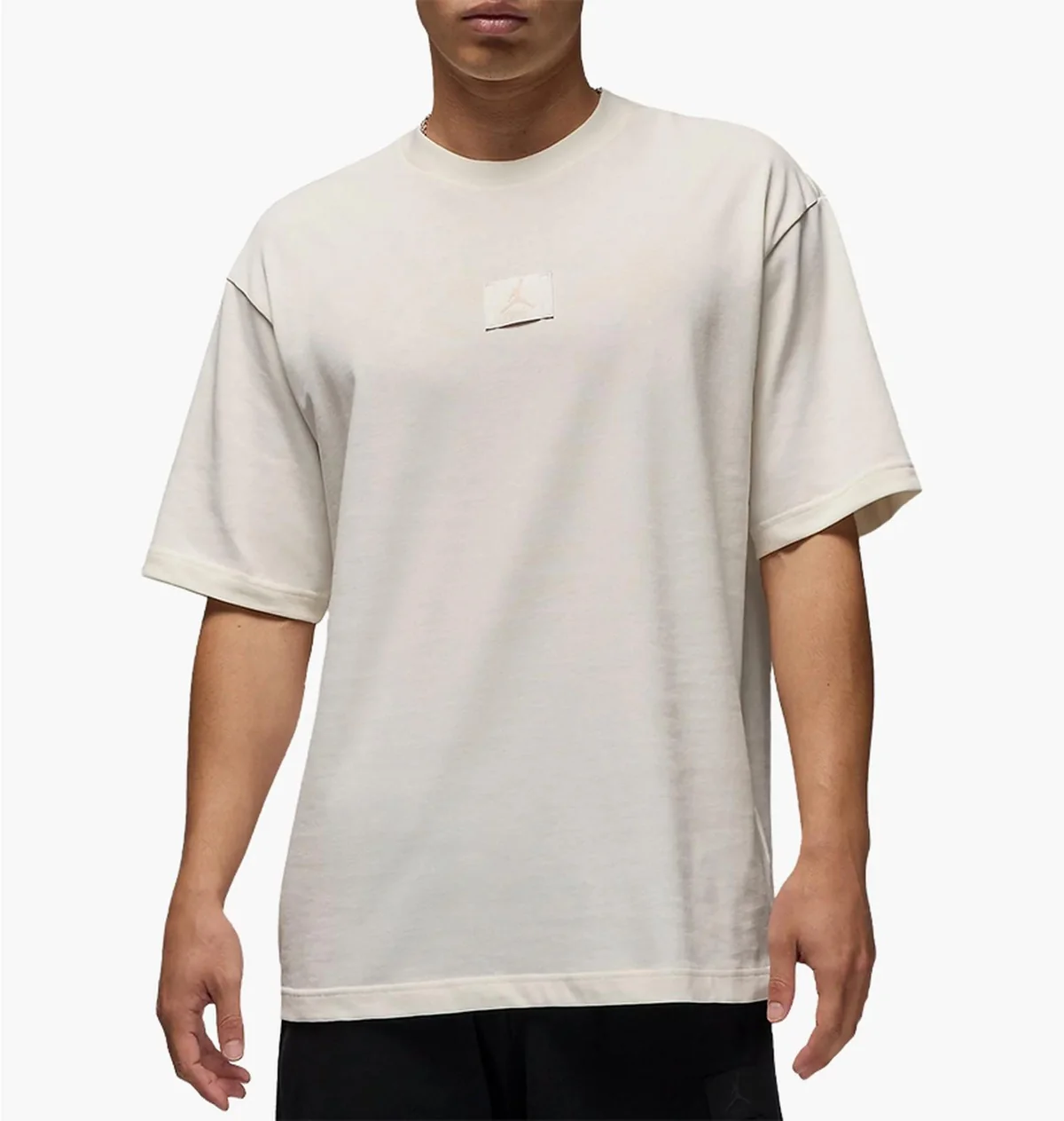 Футболка мужская Air Jordan M J Flt Ess 85 Ss Crew Beige