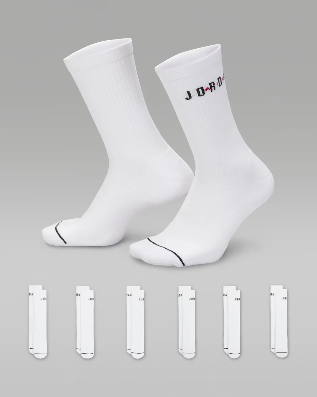 Шкарпетки Nike Everyday Crew (6 пар) FZ2051-100, 34-38