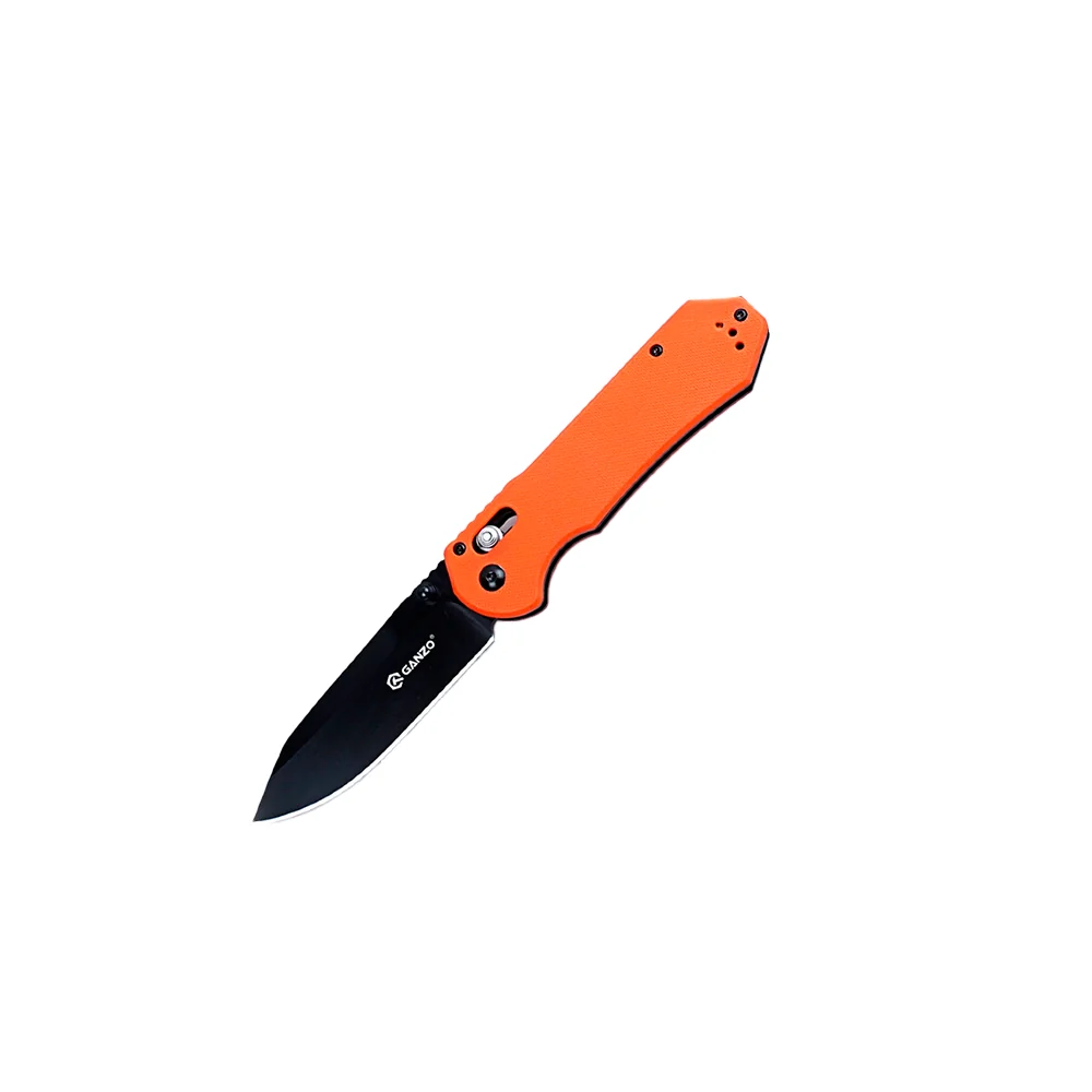 Ніж складаний туристичний Ganzo G7453 (9 см) 440С / G10 помаранчевий — Нові надходження