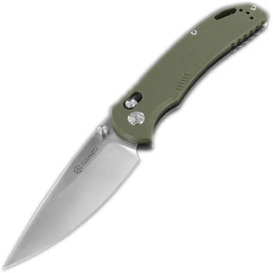 Ніж складаний туристичний Ganzo G7531 (8.9 см) 440С / G10 зелений