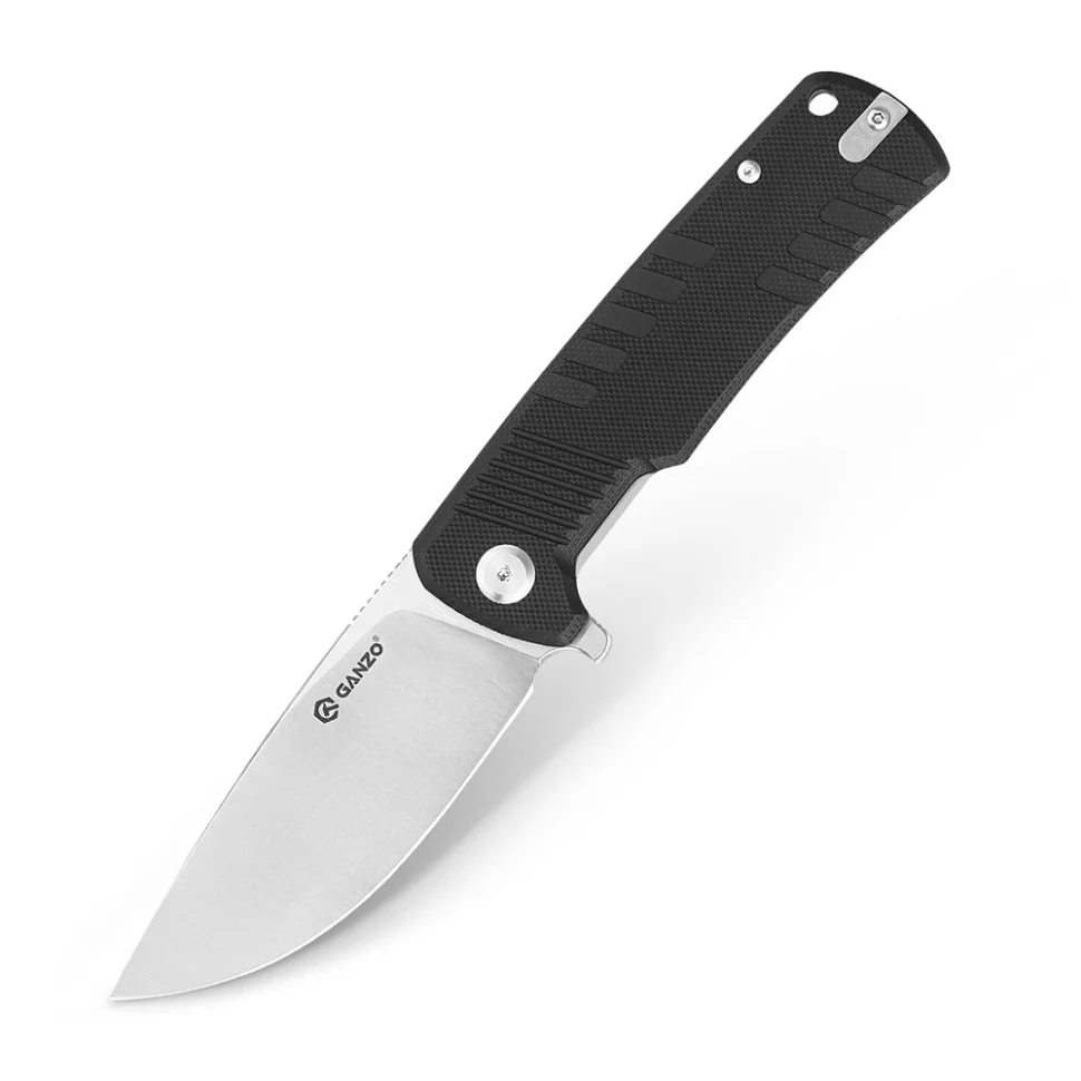 Ніж складаний туристичний Ganzo G769 (9 см) D2 / G10 чорний