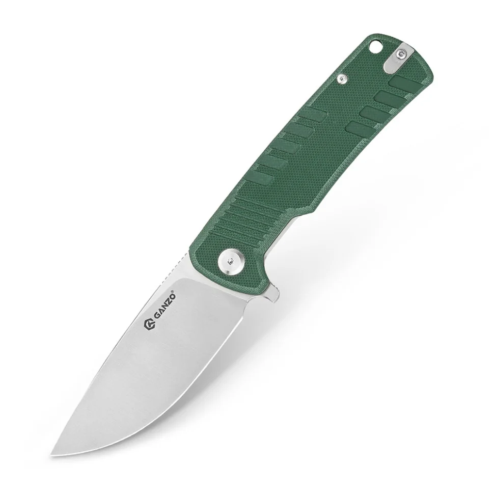 Ніж складаний туристичний Ganzo G769 (9 см) D2 / G10 зелений