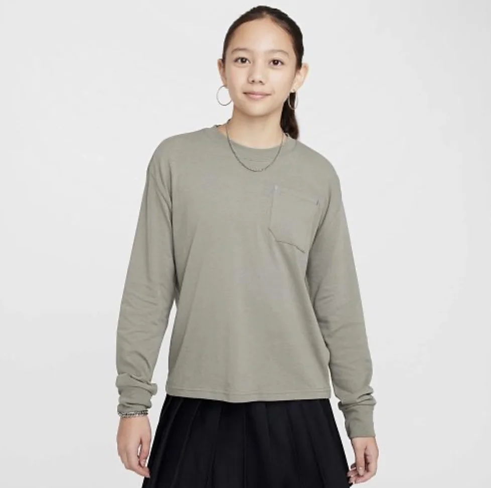 Дитячий лонгслів NIKE K NSW CITY UTILITY LS TOP HF4205-053, L