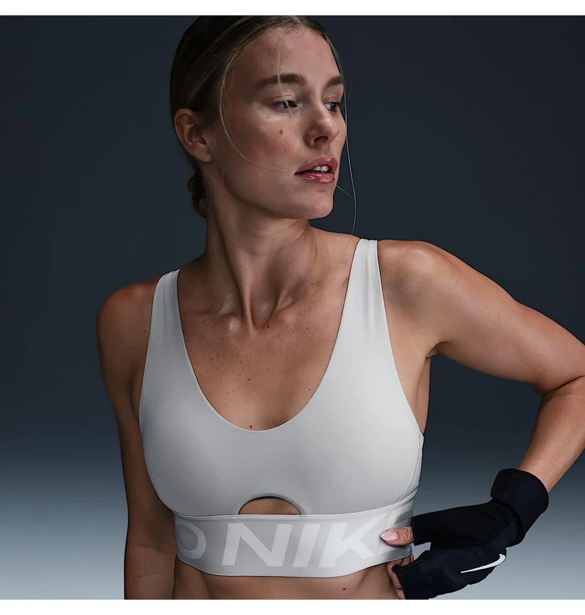 Жіночий топ Nike Pro Indy Plunge Bra HF7324-077