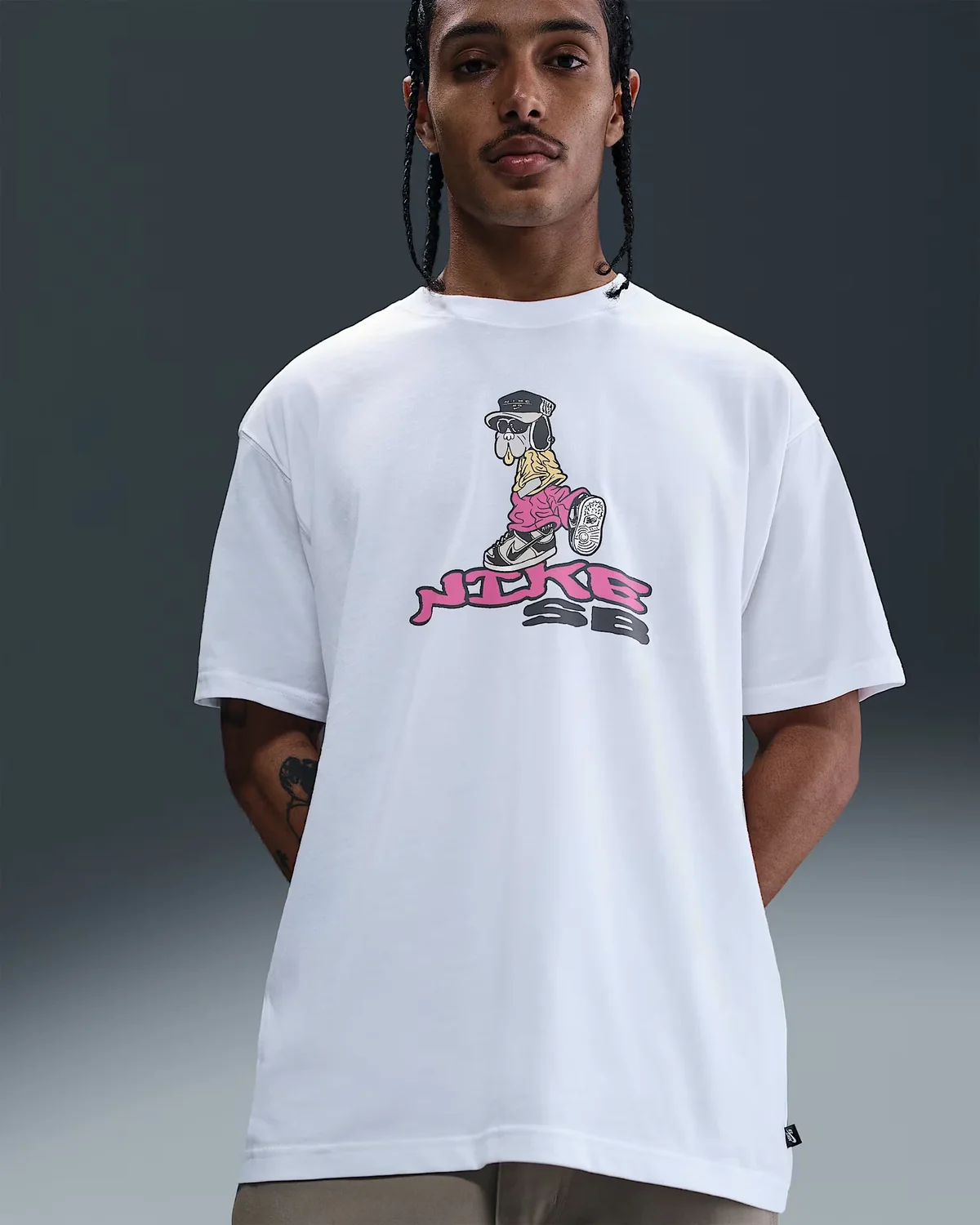 Футболка чоловіча NIKE SB U TEE M90 OC DUNK DOG HJ0896-100, 2XL