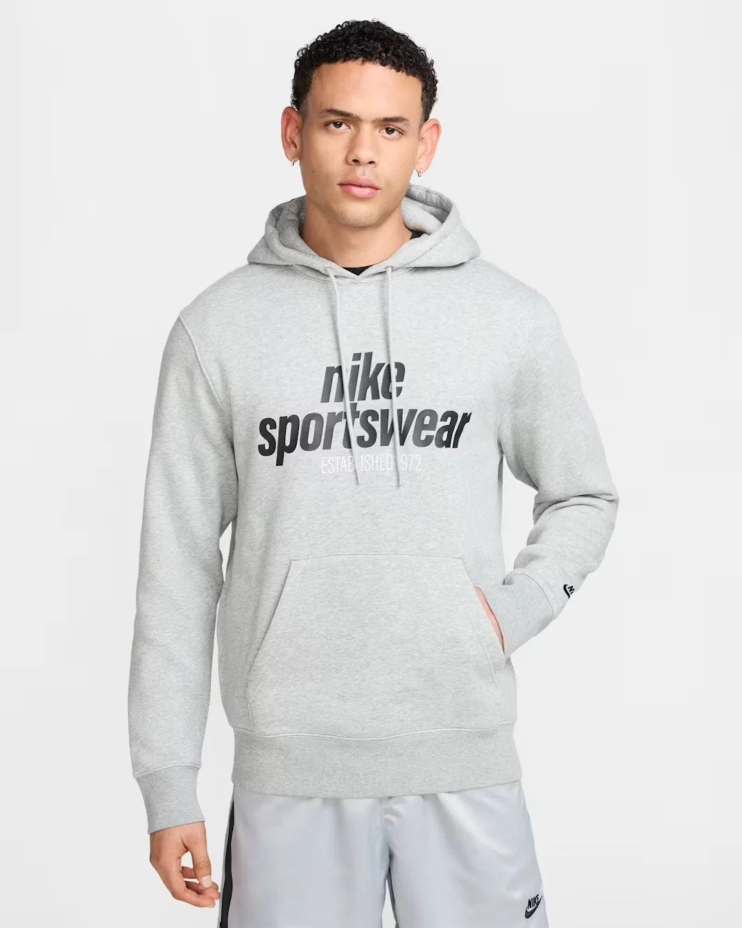 Чоловіча толстовка NIKE M NK CLUB BB PO HDY NSW GFX HJ2159-063, L