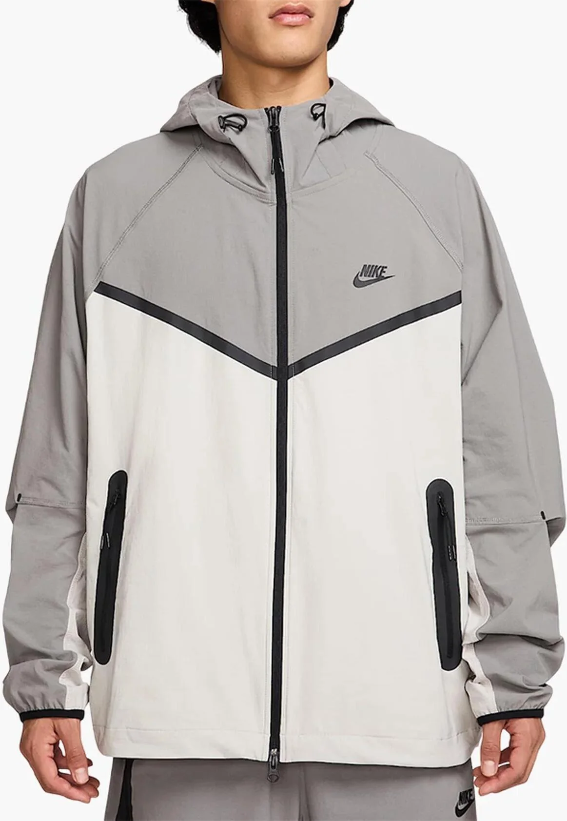 Кофта чоловіча Nike Nike Tech Woven Grey Hm7151-014 (HM7151-014)