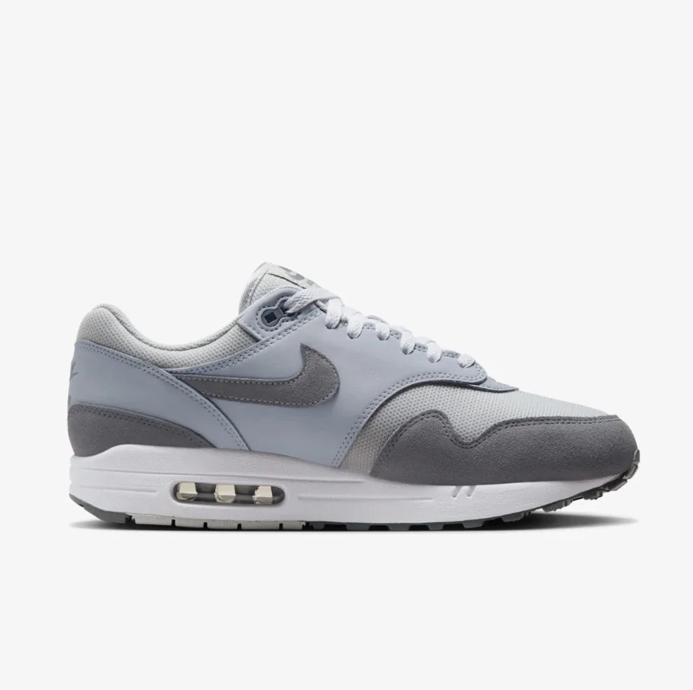 Кросівки чоловічі Nike Air Max 1 Grey HM9936-001, 46
