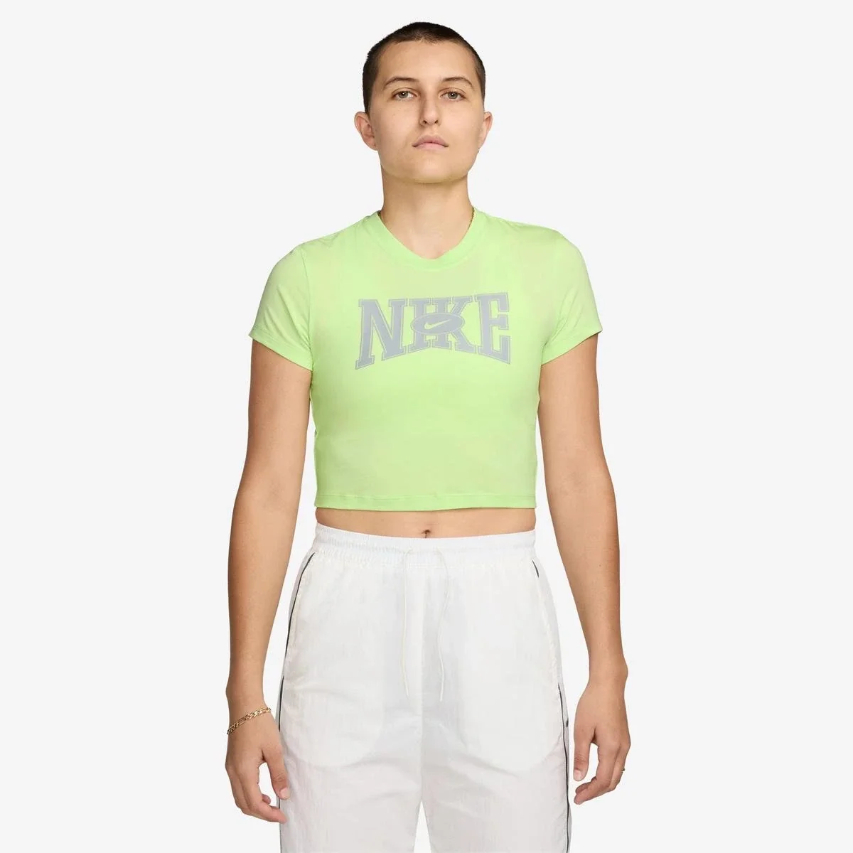 Футболка жіноча NIKE W NSW SLIM CROP TEE STREET HQ1709-360, S