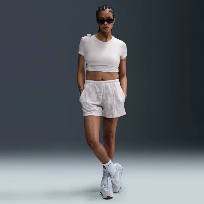 Жіночі шорти NIKE W NSW NK CHLL FT MR 4 AOP SHT HQ5704-104, S
