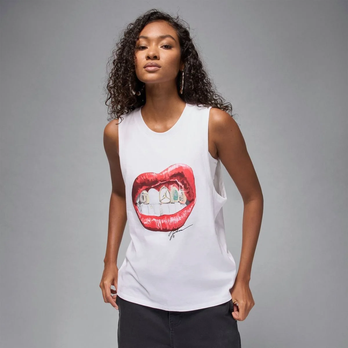 Майка жіноча JORDAN W J FLT SLVLS GFX TEE GR HV0223-100, M