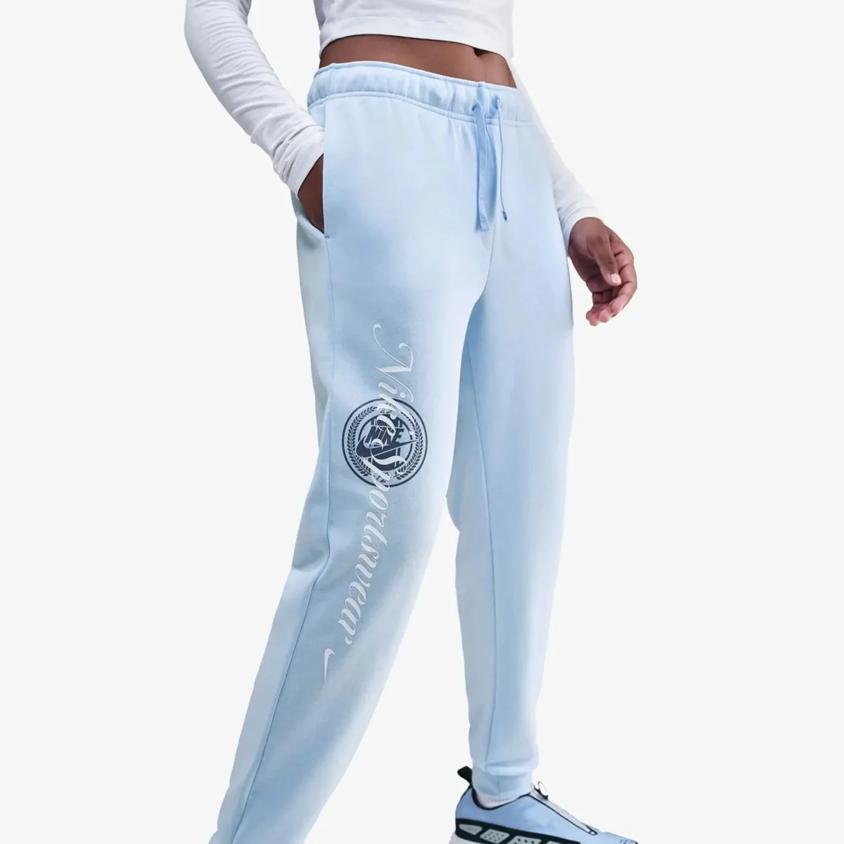 Штани жіночі NIKE W NSW CLUB FLC GX STD PANT HV2346-441, L