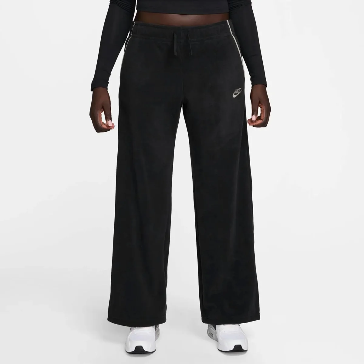 Штани жіночі NIKE W NSW CLUB FLC CZY MR WIDE PNT HV2727-010, L