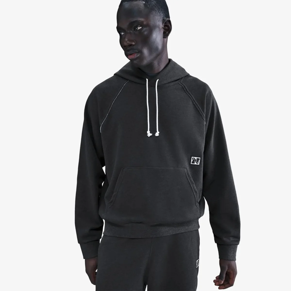 Толстовка чоловіча NIKE M NK DF HERITAGE FLEECE TOP HV3785-010, L