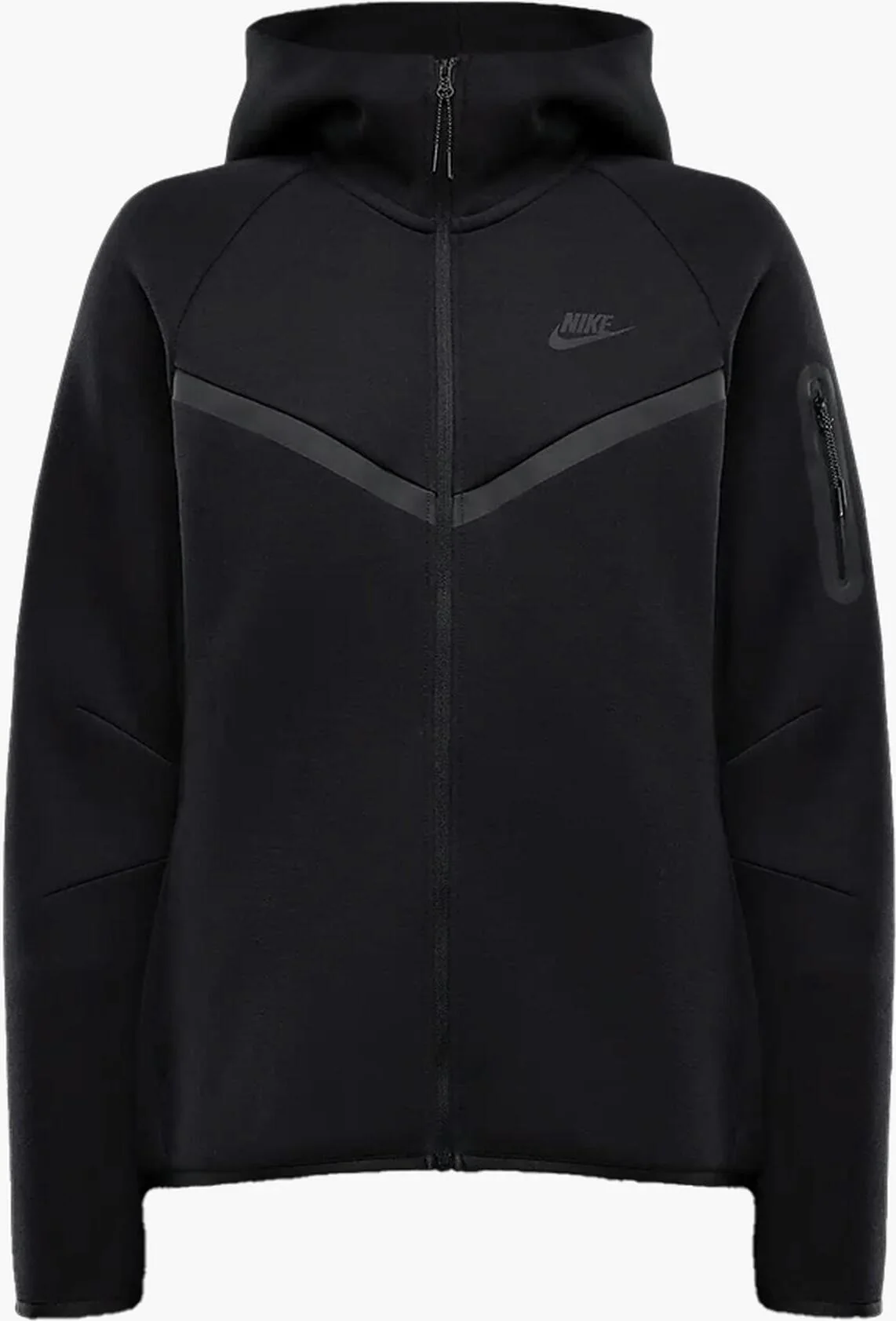 Кофта жіночі Nike W Nsw Tch Flc Wr Fz Hdy 2 (HV6747-010)