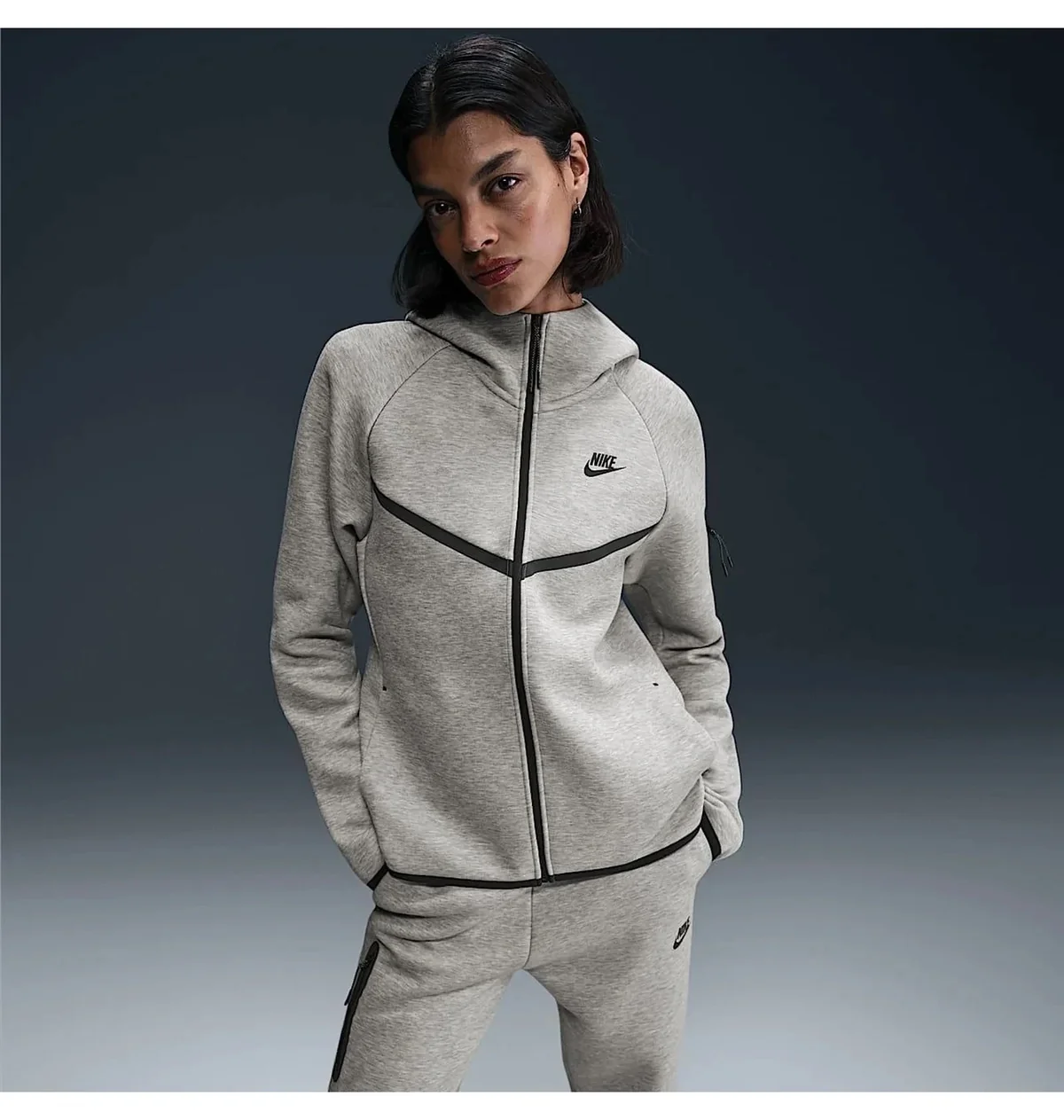 Толстовка жіноча Nike Sportswear Tech Fleece Windrunner HV6747-063, S