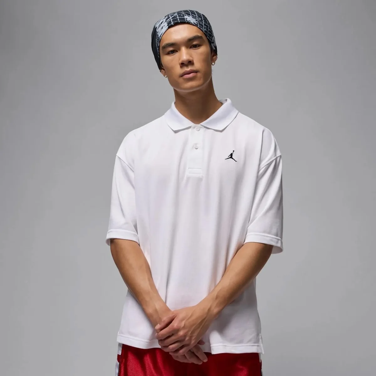 Чоловіче поло JORDAN M J BRK POLO TOP - IB1041-100, L