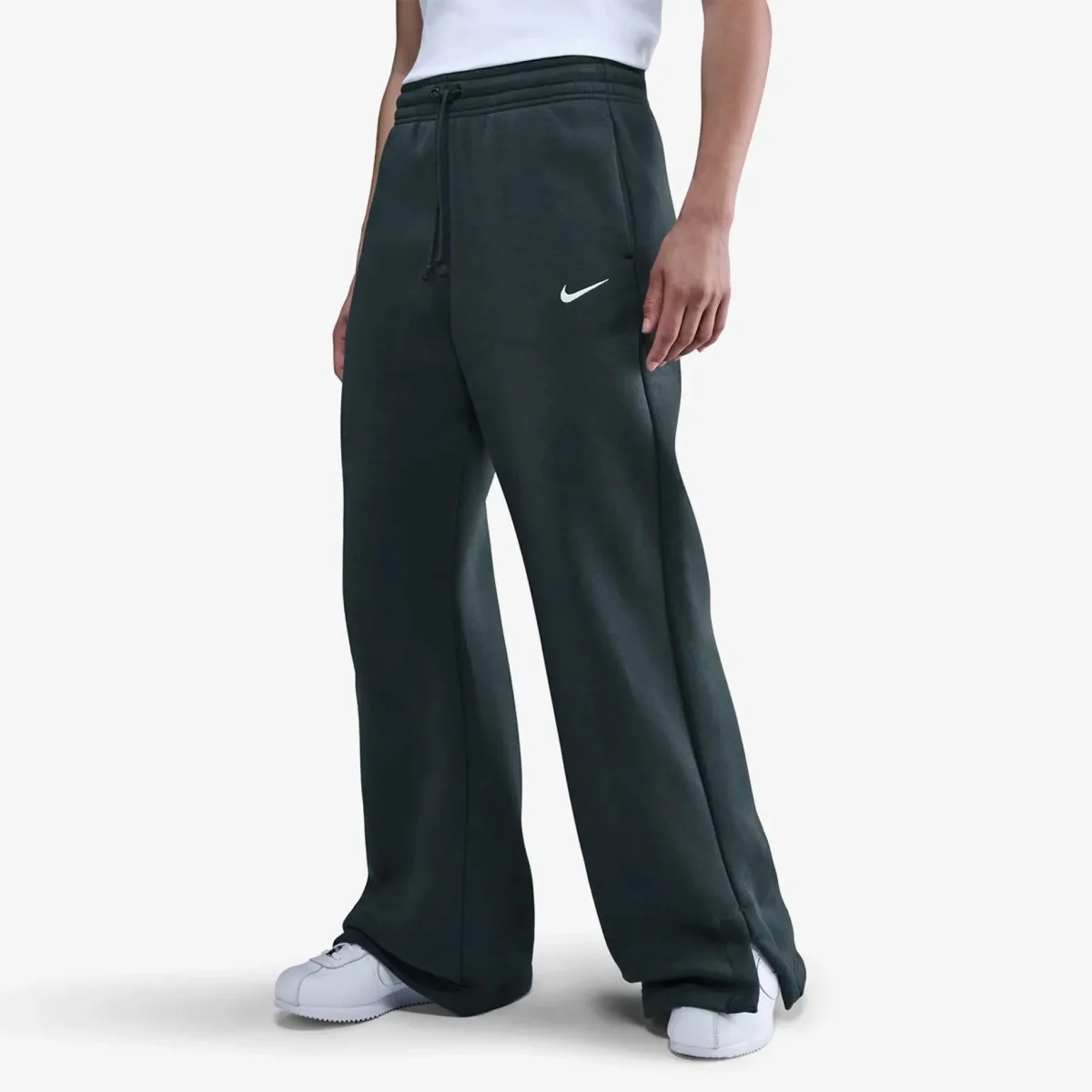Штани жіночі NIKE W NSW PHNX FLC HR PANT WIDE 2 IH1011-390, L