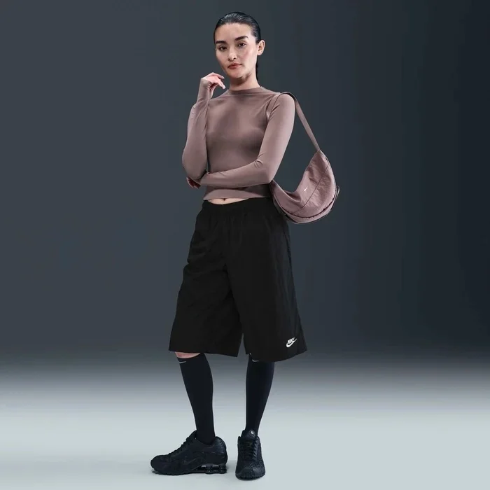 Шорти жіночі NIKE W NSW LONGLINE SHORT SPD IH8464-010, L