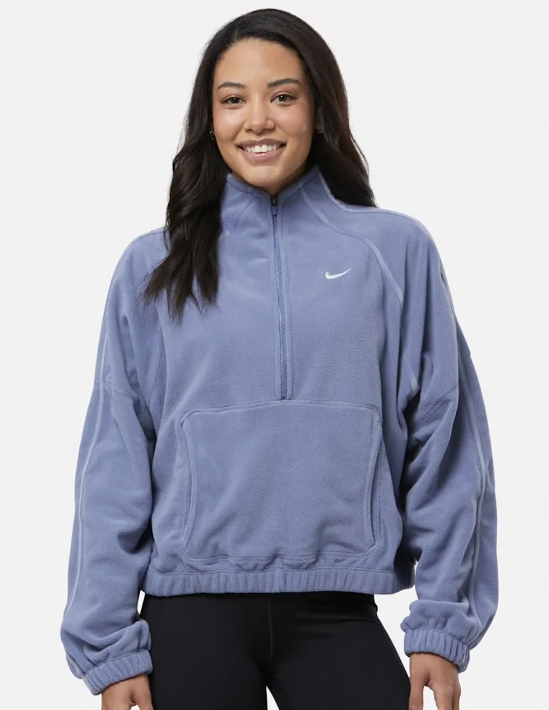 Кофта жіноча Nike One Women's Therma-FIT 1/2-Zip Top IO0182-499, M