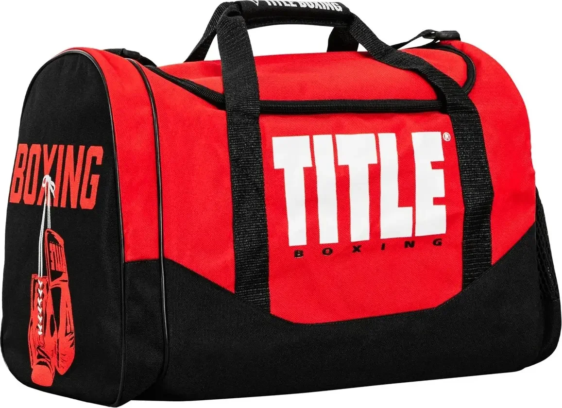 Спортивна сумка TITLE Boxing Individual Sport Bag Red