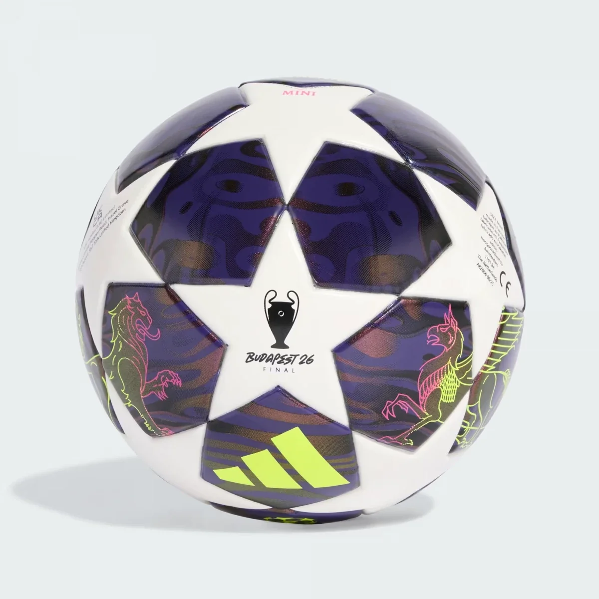 М'яч UCL MINI F JX9099 Adidas 1 Фіолетовий