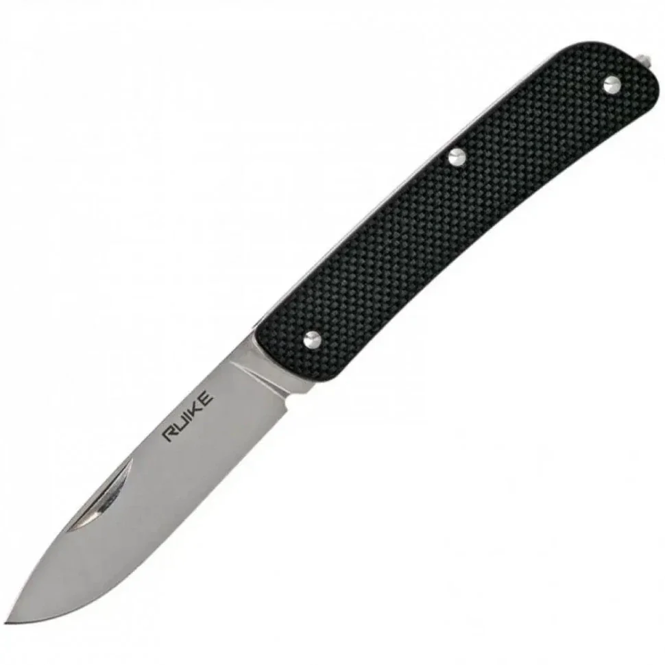 Багатофункціональний ніж Ruike Criterion L11, (8.5 см) 12C27 / G10 чорний, 3 інстр.