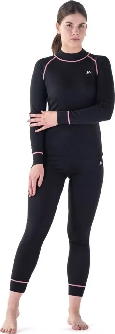 Комплект термобілизни LADY SIRION SET-BLK/DES FLOWE MARTES XL Чорний