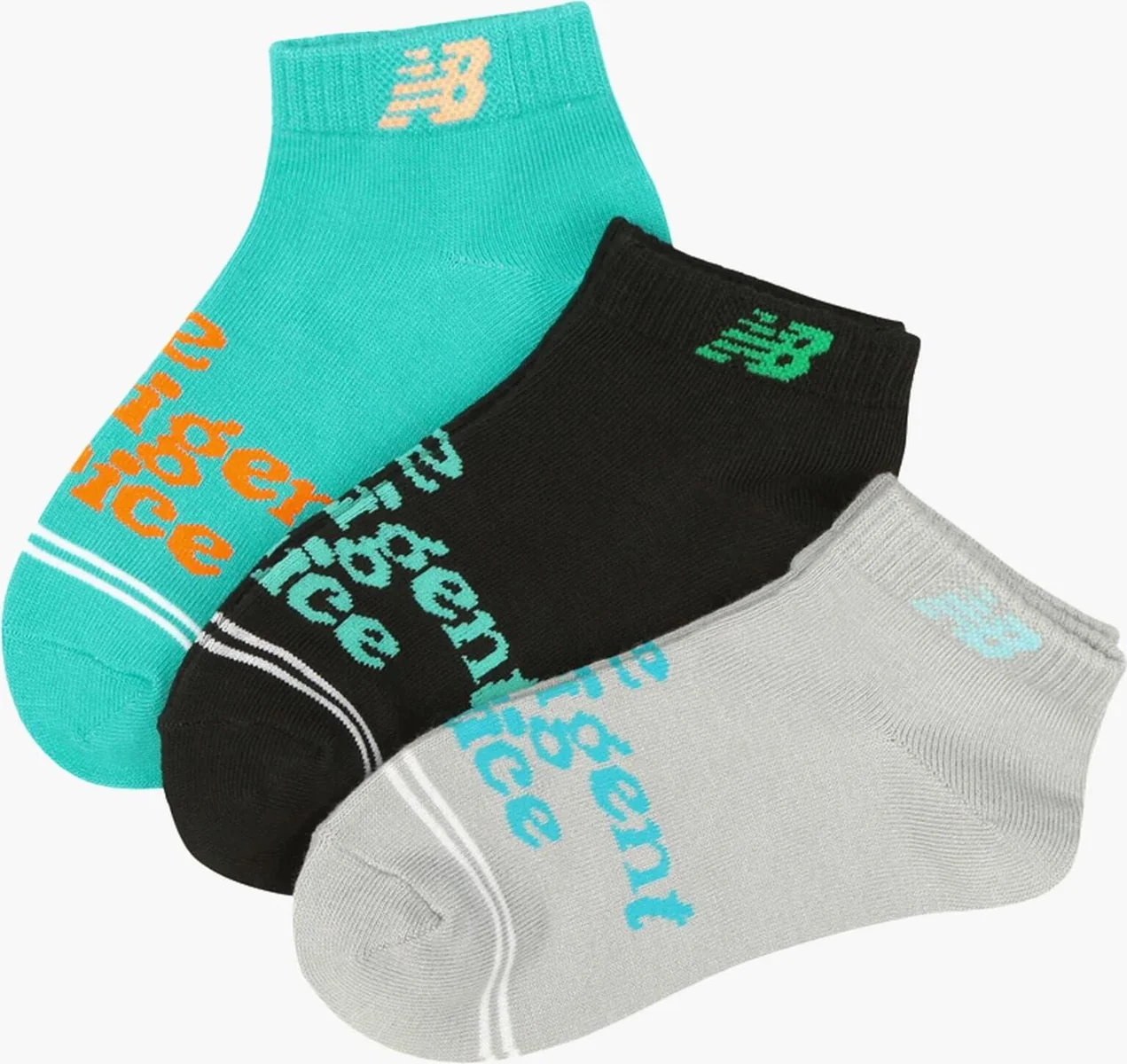 Шкарпетки New Balance Kids Endless Days Low Cut 3P