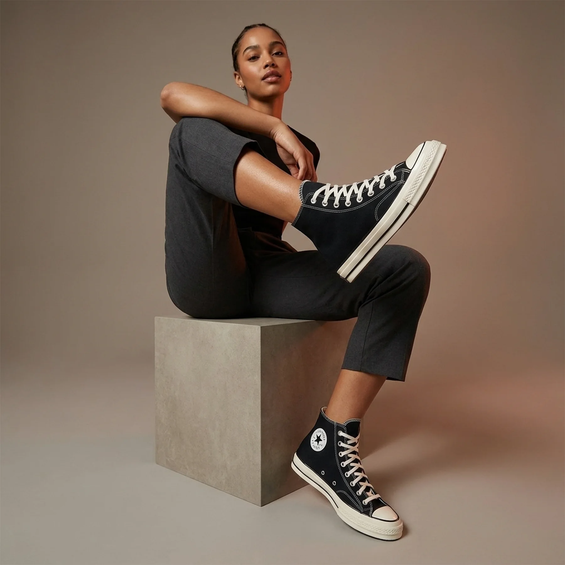 Кеди унісекс Converse ALL STAR HI BLACK Black M9160C 39.5