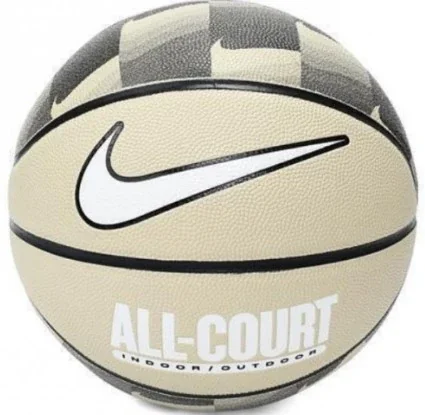 М'яч баскетбольний Nike EVERYDAY ALL COURT 8P GRAPHIC DEFLATED TEAM GOLD/BLACK/BLACK/WHITE size 7