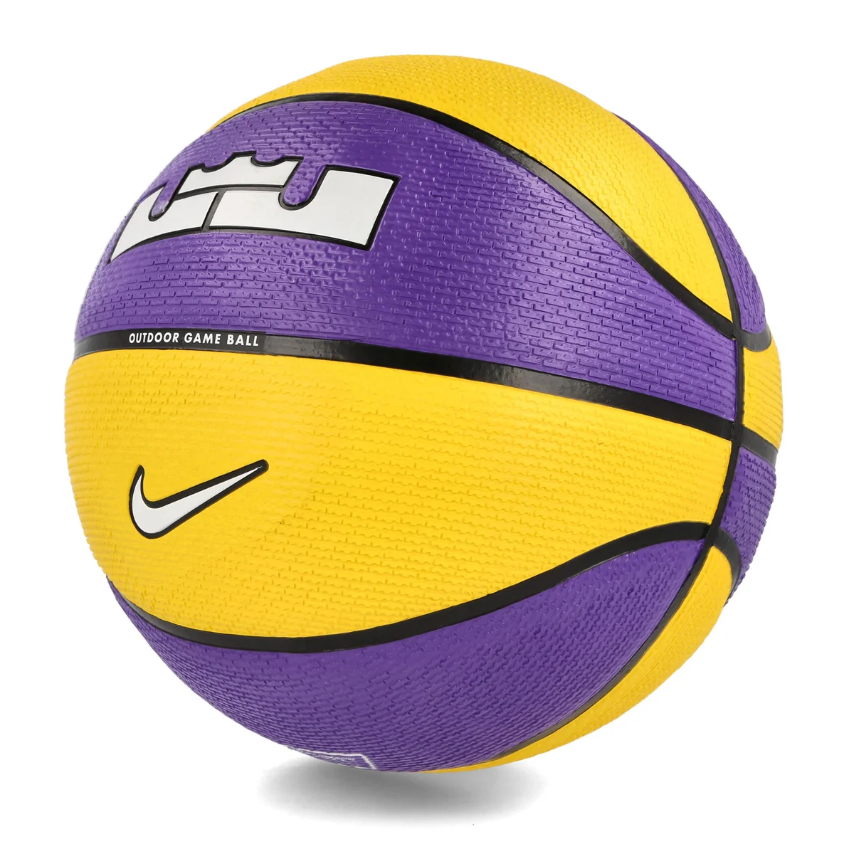 М'Яч Баскетбольний Nike Playground 2.0 8P L James Deflated Court Purple/Amarillo/Black/White 07 N.100.4372.575.07, 7