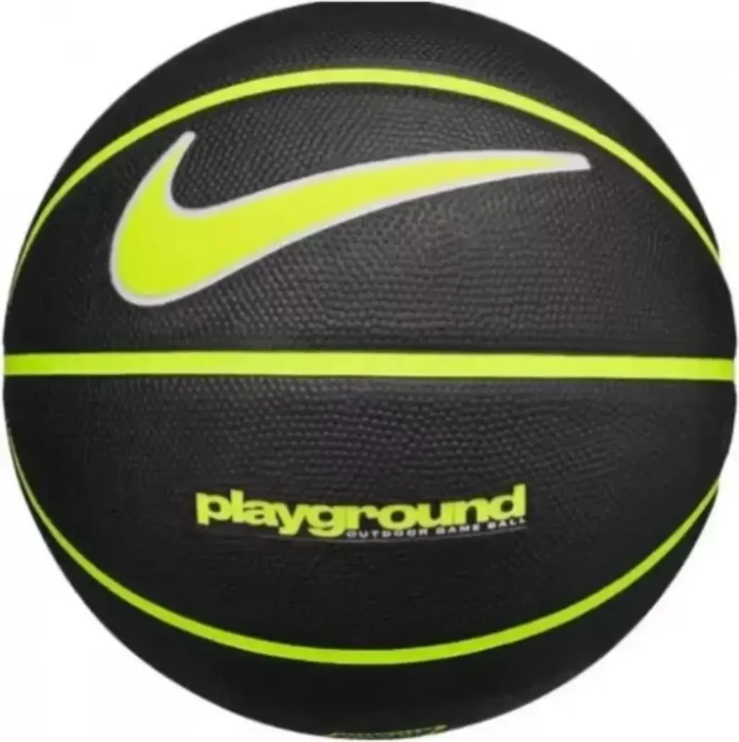 М'яч баскетбольний Nike EVERYDAY PLAYGROUND 8P DEFLATED BLACK/VOLT/WHITE size 5