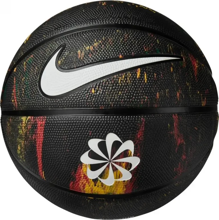 М'яч баскетбольний Nike EVERYDAY PLAYGROUND 8P NEXT NATURE DEFLATED MULTI/BLACK/BLACK/WHITE size 5