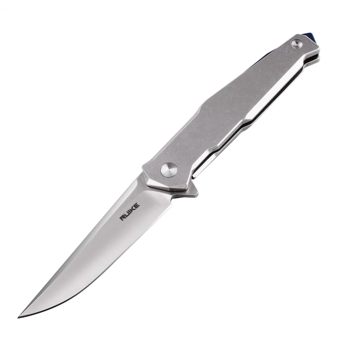 Ніж складаний туристичний Ruike P108-SF, (8.8 см) 14C28N / 3cr14n сірий