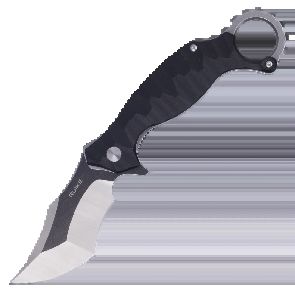 Ніж складаний кишеньковий Ruike P881-B1, (7.6 см) 14C28N / G10 чорний
